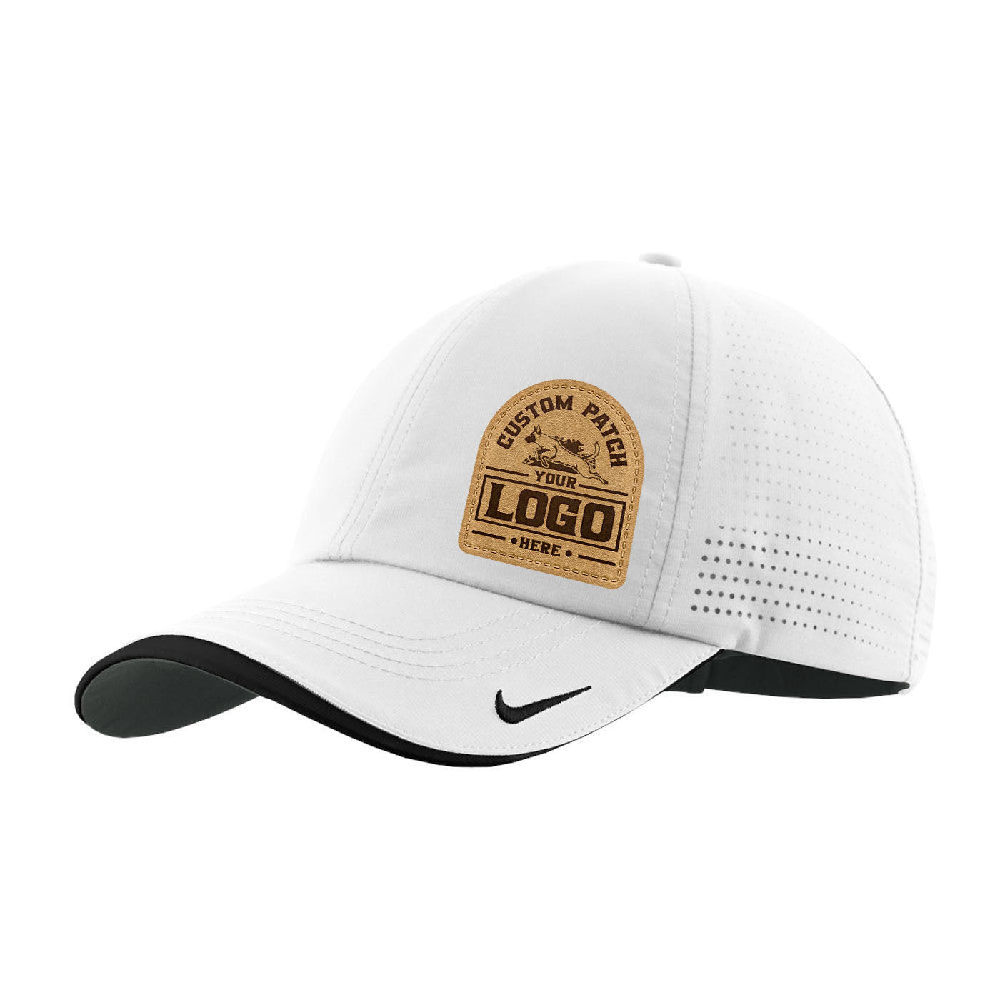 Custom Patch Nike 429467 Dri-Fit Swoosh Perforated Cap