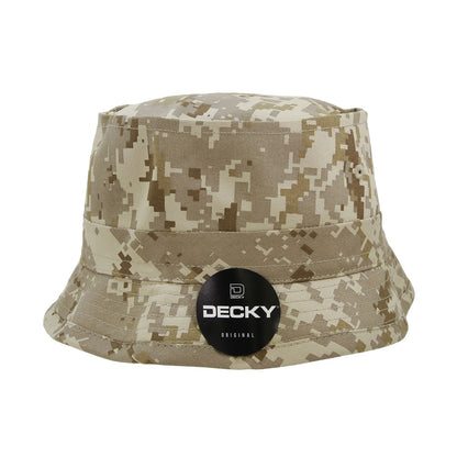 Decky 450 Fisherman's Bucket Hat, Structured Fisherman's Hat - Blank