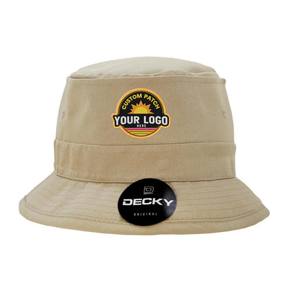 Custom Patch Decky 450 - Fisherman's Bucket Hat, Structured Fisherman's Hat