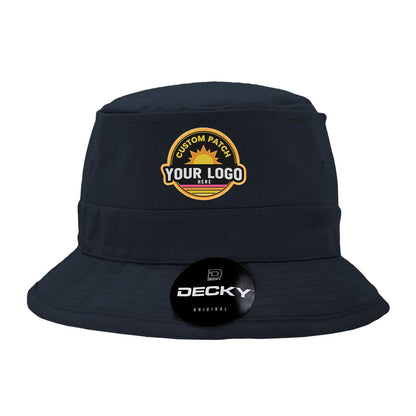 Custom Patch Decky 450 - Fisherman's Bucket Hat, Structured Fisherman's Hat