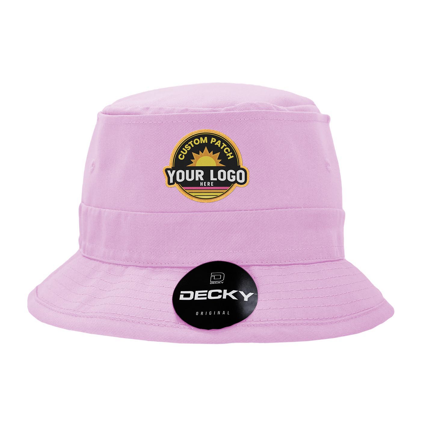 Custom Patch Decky 450 - Fisherman's Bucket Hat, Structured Fisherman's Hat