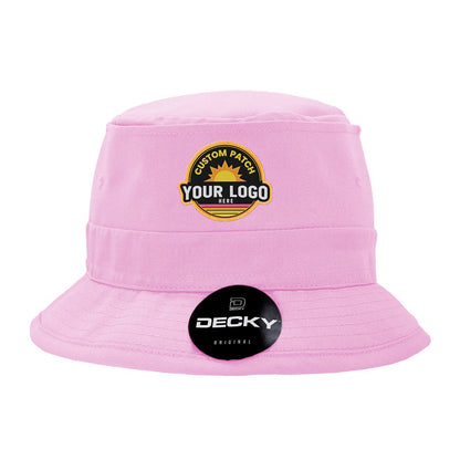 Custom Patch Decky 450 - Fisherman's Bucket Hat, Structured Fisherman's Hat