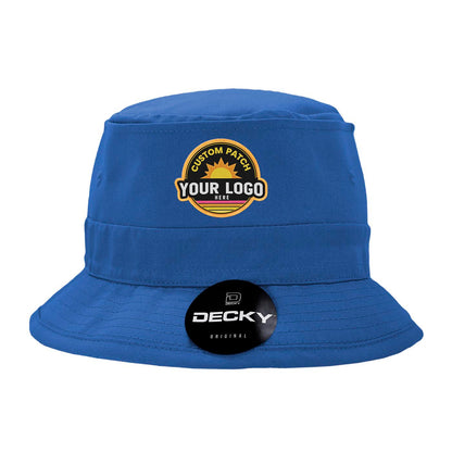 Custom Patch Decky 450 - Fisherman's Bucket Hat, Structured Fisherman's Hat