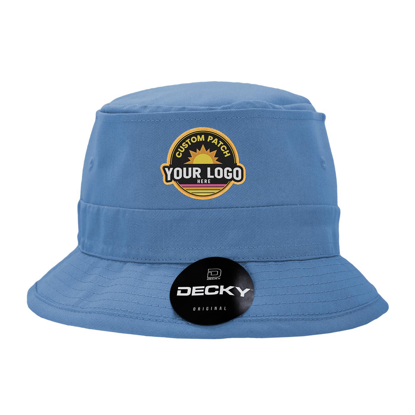 Custom Patch Decky 450 - Fisherman's Bucket Hat, Structured Fisherman's Hat