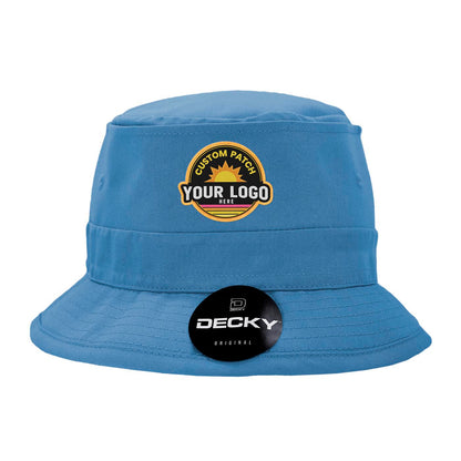 Custom Patch Decky 450 - Fisherman's Bucket Hat, Structured Fisherman's Hat