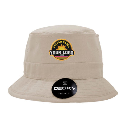 Custom Patch Decky 450 - Fisherman's Bucket Hat, Structured Fisherman's Hat