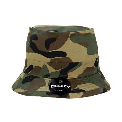 Decky 450 Fisherman's Bucket Hat, Structured Fisherman's Hat - Blank