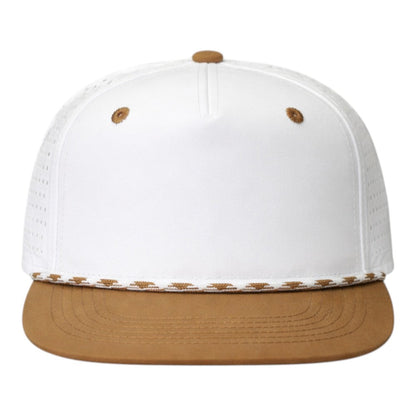 Blank Rope Hats Perforated Unstructured Cap