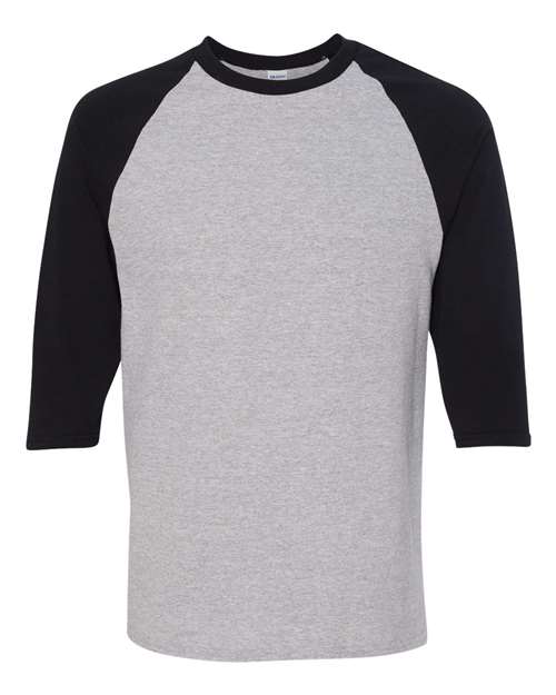 Gildan 5700 Unisex Heavy Cotton™ Raglan Three-Quarter Sleeve T-Shirt