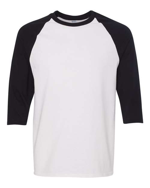 Gildan 5700 Unisex Heavy Cotton™ Raglan Three-Quarter Sleeve T-Shirt