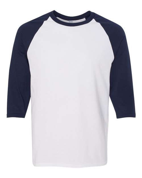 Gildan 5700 Unisex Heavy Cotton™ Raglan Three-Quarter Sleeve T-Shirt