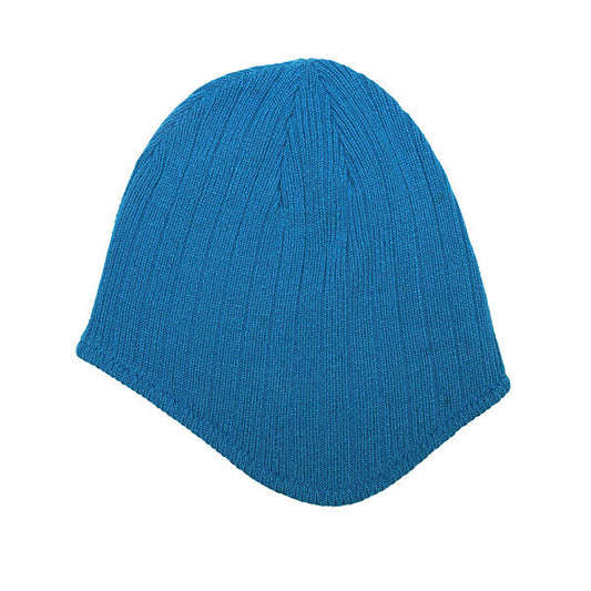 Mega Cap 5068 Rib-Knit Ear-Flap Beanie - Star Hats & Embroidery