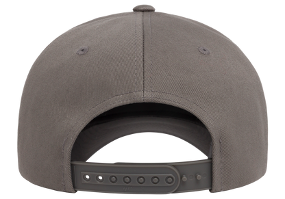 YP Classics 5079BD Retro Cotton Blend 5-Panel Snapback Cap with Braided Rope