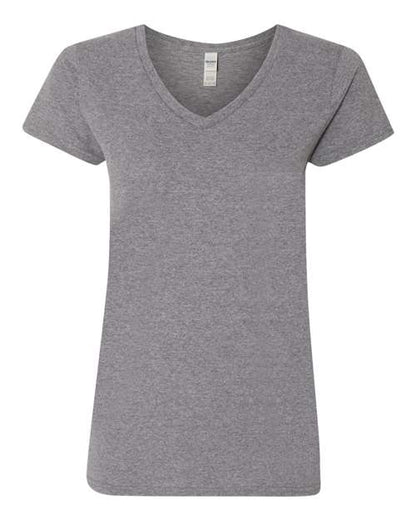 Gildan 5V00L Women's Heavy Cotton™ V-Neck T-Shirt