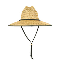 Decky 528 Mat Straw Lifeguard Hat, Lunada Bay - Blank