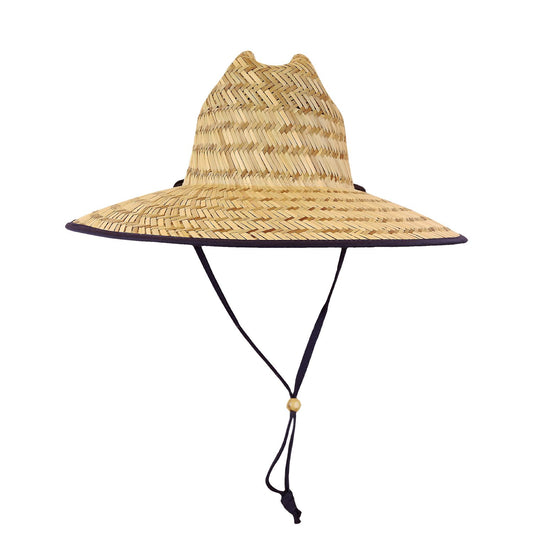 USA Flag America Straw Lifeguard Hat Decky 528 - Blank