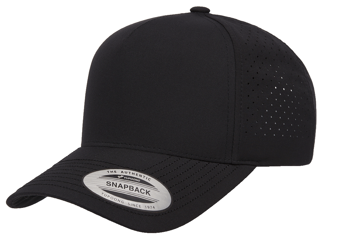 YP Classics® 5389AP 5-Panel Snapback Cap with Perforation
