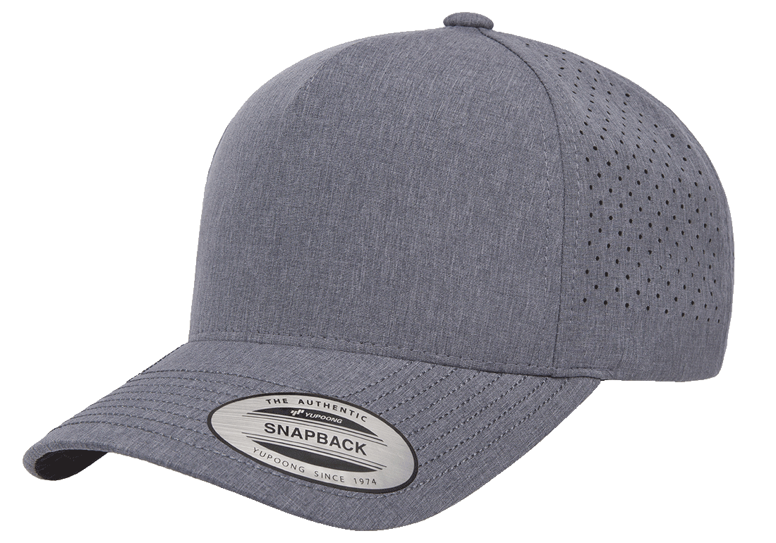 YP Classics® 5389AP 5-Panel Snapback Cap with Perforation