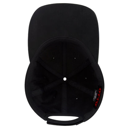 OTTO CAP 58-755 6 Panel Low Profile Baseball Cap US Flag Flame Design Hat