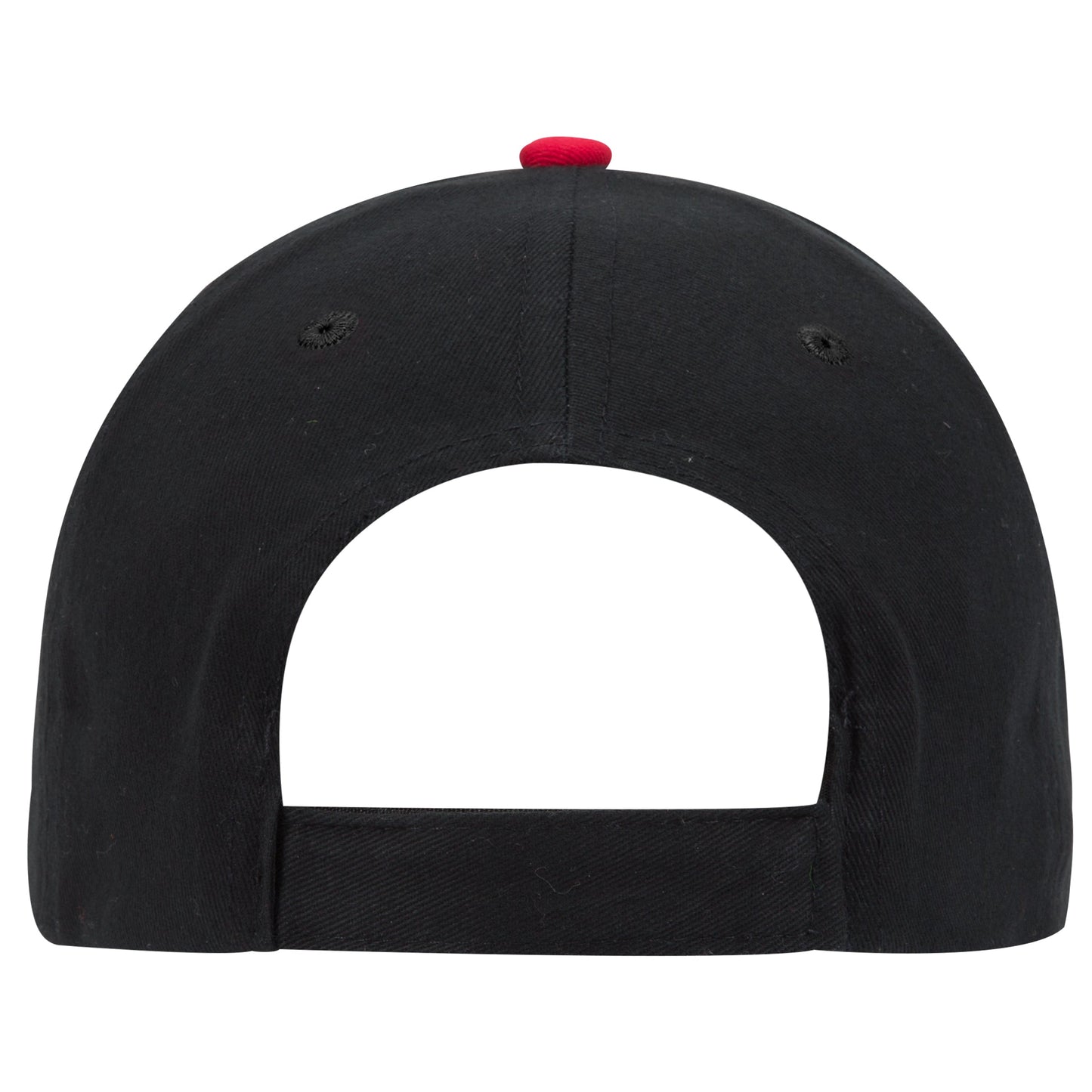 OTTO CAP 58-755 6 Panel Low Profile Baseball Cap US Flag Flame Design Hat