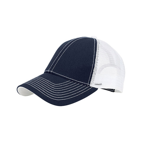 Mega Cap 7641 Heavy Cotton Twill Trucker Cap