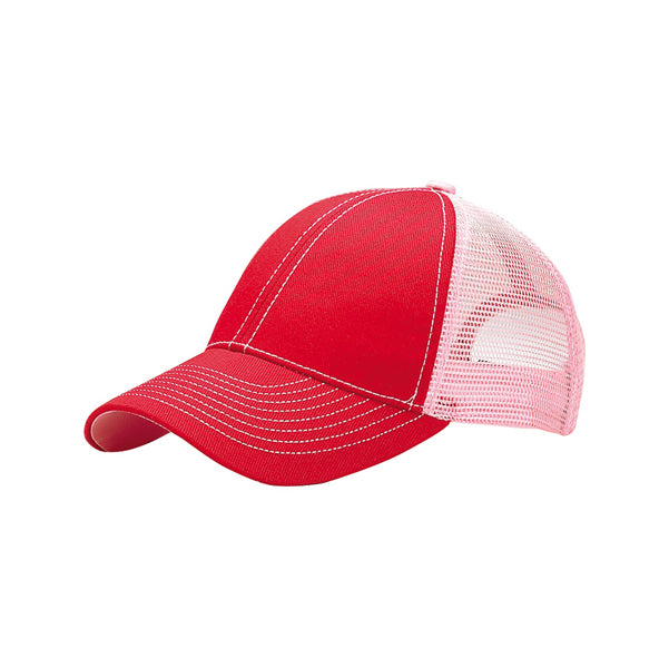 Mega Cap 7641 Heavy Cotton Twill Trucker Cap