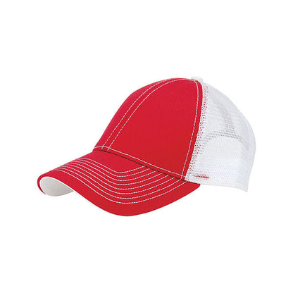 Mega Cap 7641 Heavy Cotton Twill Trucker Cap