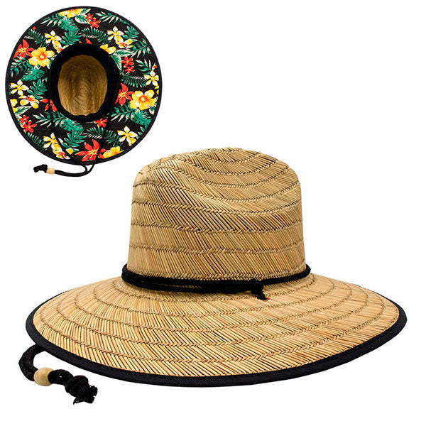 Mega Cap 8030B Lifeguard Straw Hat