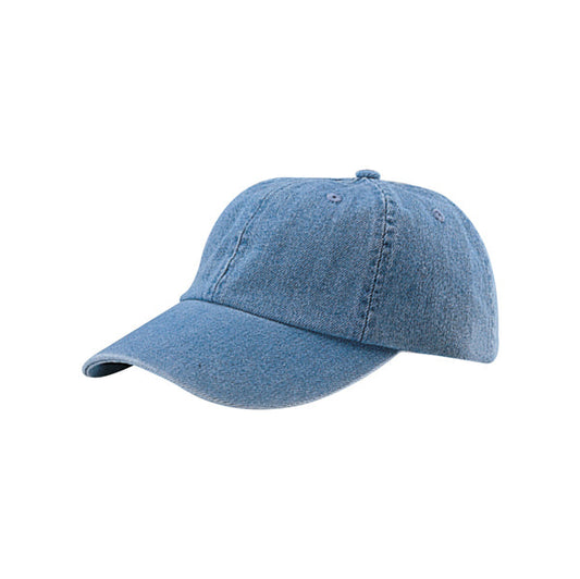 Mega Cap 7610 Washed Denim Cap - Star Hats & Embroidery