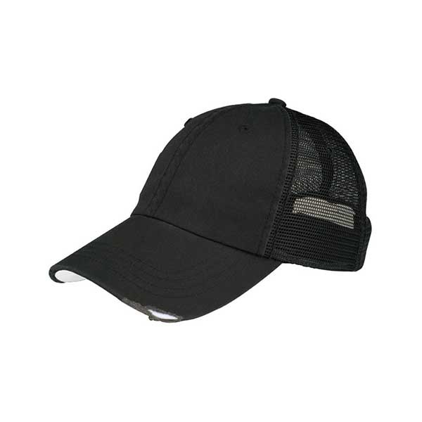 Mega Cap 6887 Low Profile (Unstructured) Washed Organic Cotton Mesh Cap