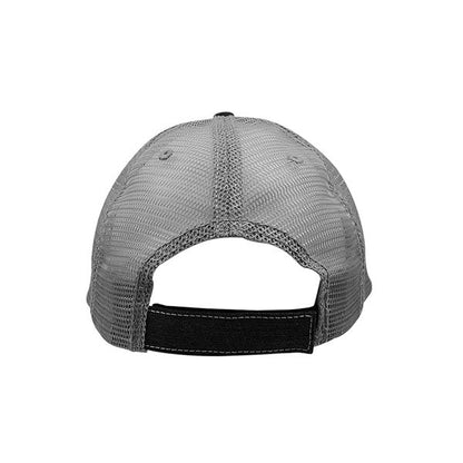 Mega Cap 6990 Washed Herringbone Cotton Twill Trucker Cap