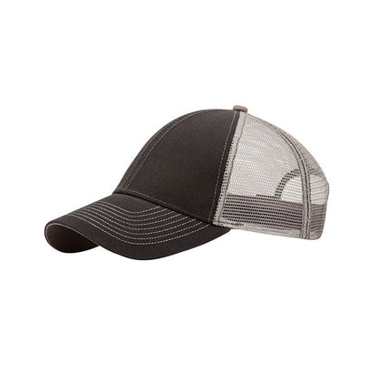 Mega Cap 7641 Heavy Cotton Twill Trucker Cap