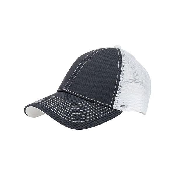 Mega Cap 7641 Heavy Cotton Twill Trucker Cap