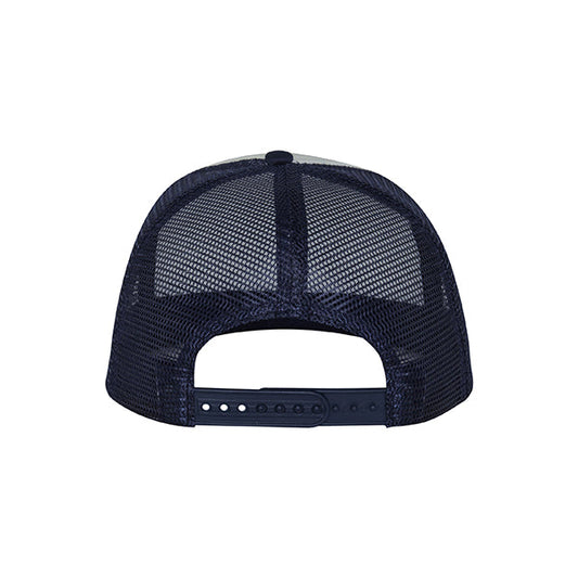 Mega Cap 6875B Flat Bill Snapback Trucker Cap