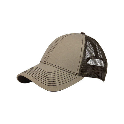 Mega Cap 7641 Heavy Cotton Twill Trucker Cap