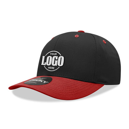 Custom Embroidered Decky 6022 - 6-Panel Mid Profile, Structured Cotton/Poly Blend Cap