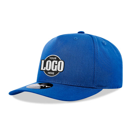 Custom Embroidered Decky 6024 - 5 Panel Mid Profile, Structured Cotton/Poly Blend Cap