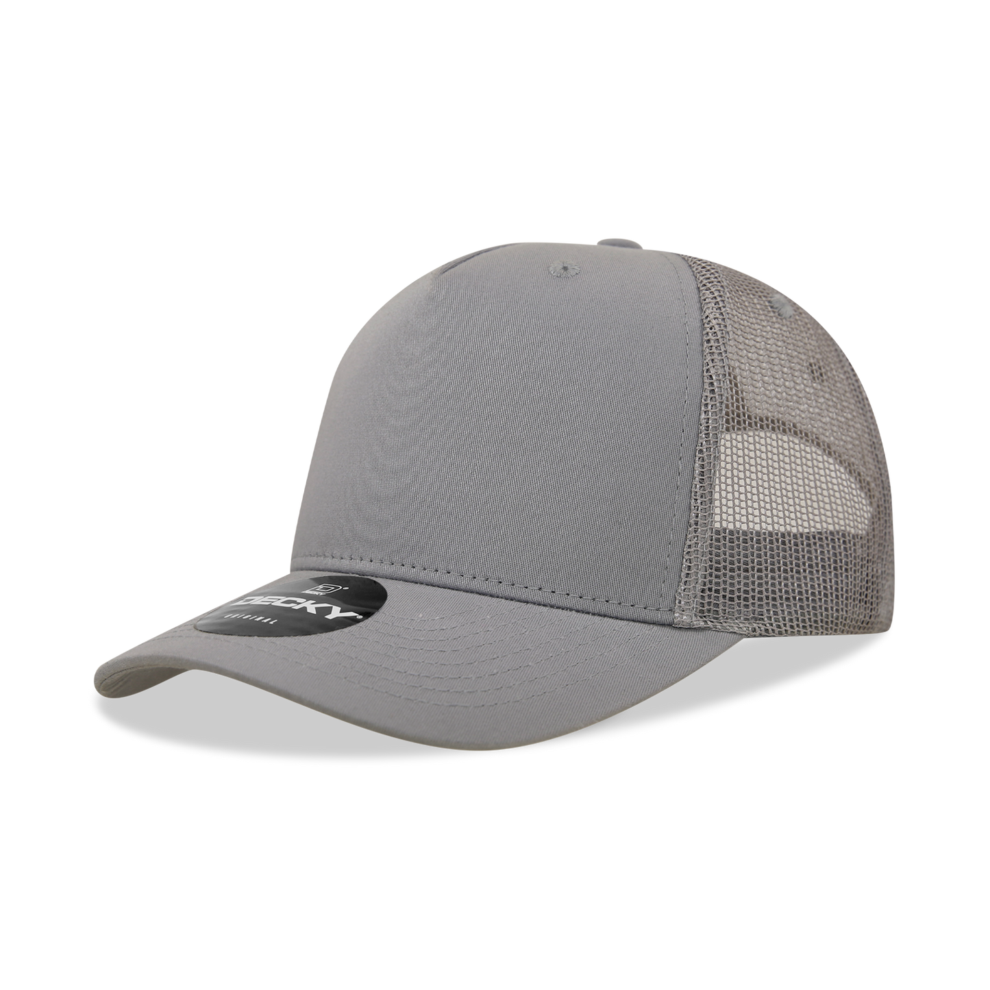 Decky 6030 Classic 5 Panel Retro Trucker Cap - Blank