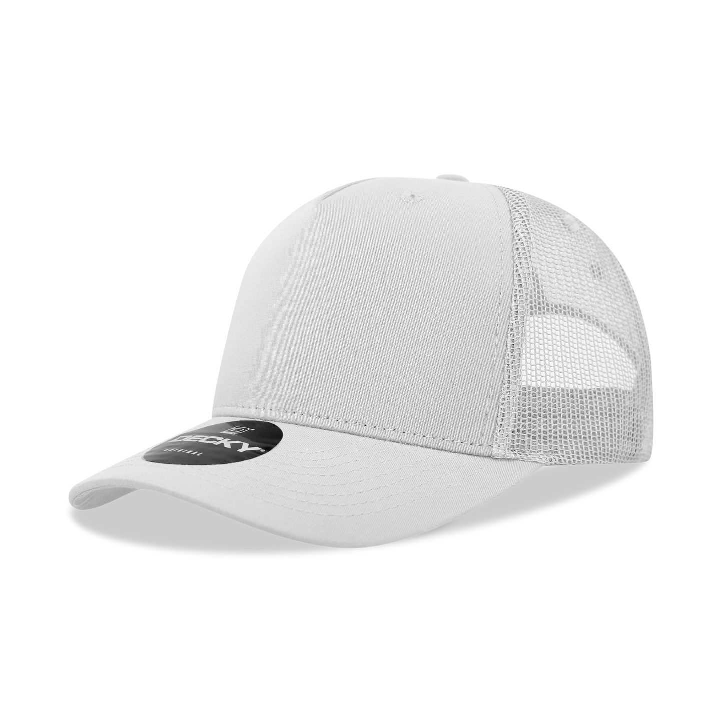 Decky 6030 Classic 5 Panel Retro Trucker Cap - Blank