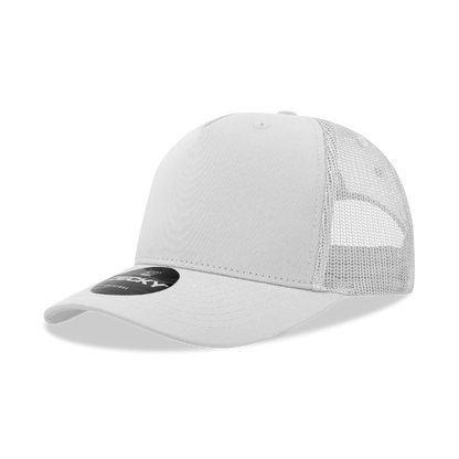 Decky 6030 Classic 5 Panel Retro Trucker Cap - Blank