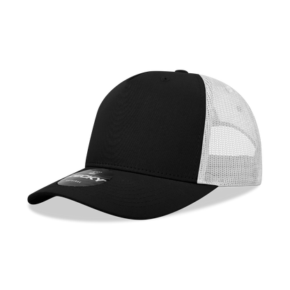 Decky 6030 Classic 5 Panel Retro Trucker Cap - Blank