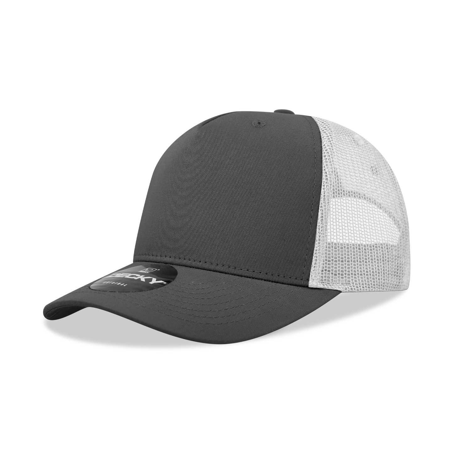 Decky 6030 Classic 5 Panel Retro Trucker Cap - Blank