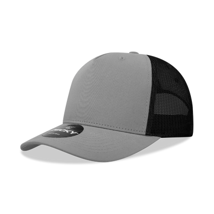 Decky 6030 Classic 5 Panel Retro Trucker Cap - Blank