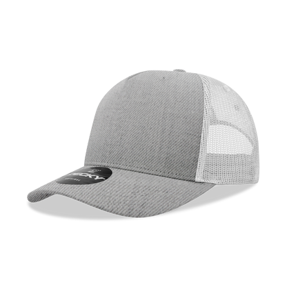 Decky 6030 Classic 5 Panel Retro Trucker Cap - Blank