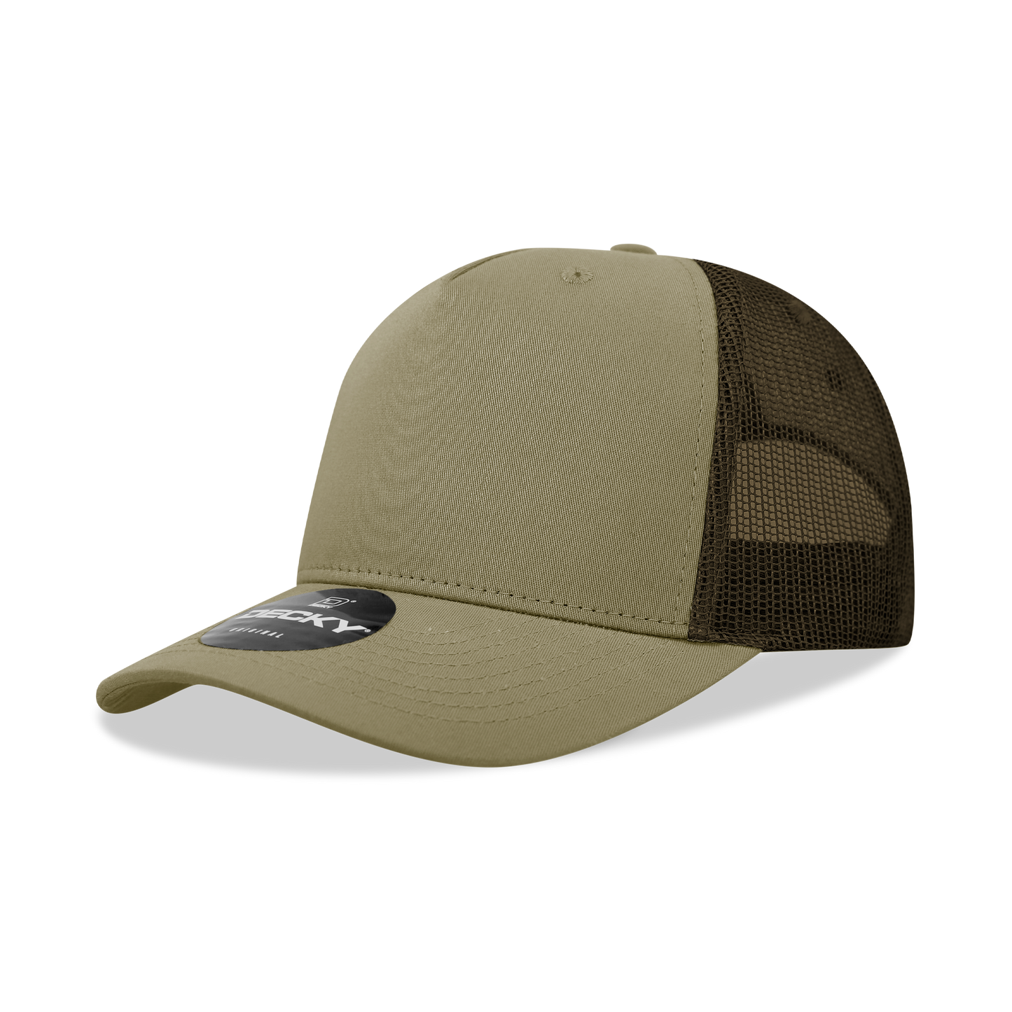 Decky 6030 Classic 5 Panel Retro Trucker Cap - Blank