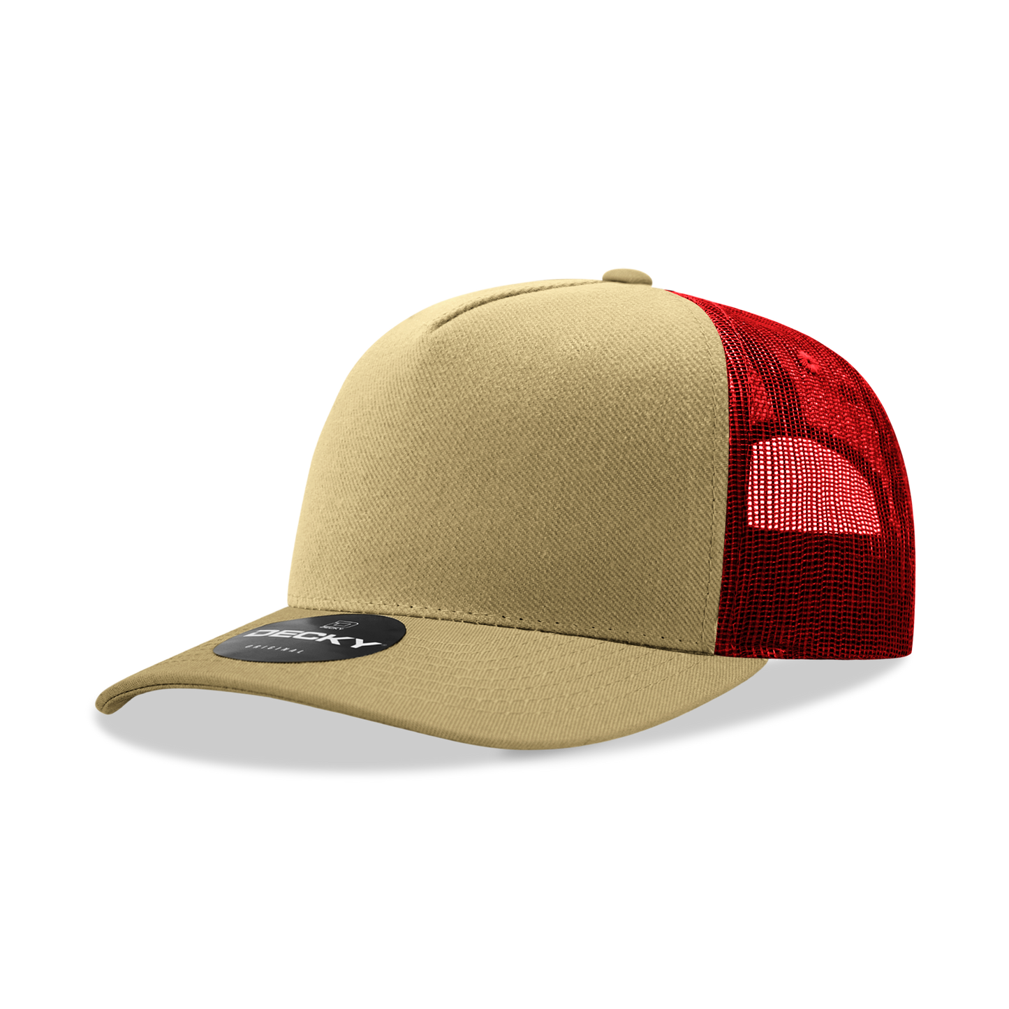 Decky 6030 Classic 5 Panel Retro Trucker Cap - Blank