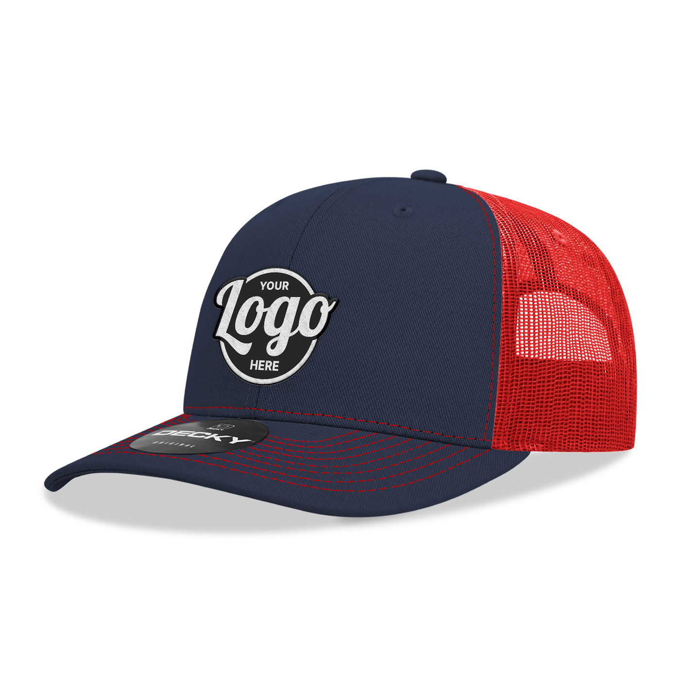Custom Embroidered Decky 6031 - 6 Panel Mid Profile