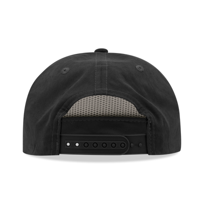 Decky 6032 Classic Rope Hat 5 Panel Flat Bill Cap Snapback - Blank