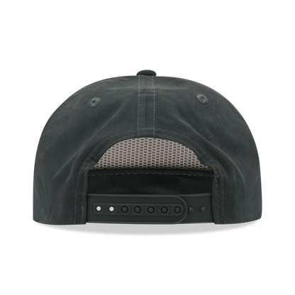 Decky 6032 Classic Rope Hat 5 Panel Flat Bill Cap Snapback - Blank