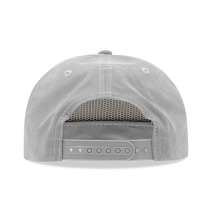 Decky 6032 Classic Rope Hat 5 Panel Flat Bill Cap Snapback - Blank